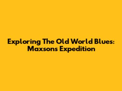 Exploring The Old World Blues: Maxson's Expedition