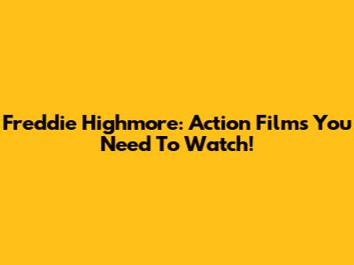 Freddie Highmore: Action Films You Need To Watch!