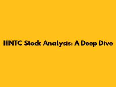 IIINTC Stock Analysis: A Deep Dive