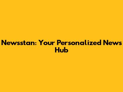 Newsstan: Your Personalized News Hub
